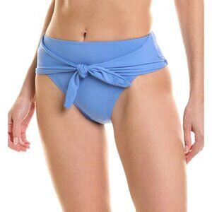 NWT WeWoreWhat Riviera Bikini Bottom, L, Blue